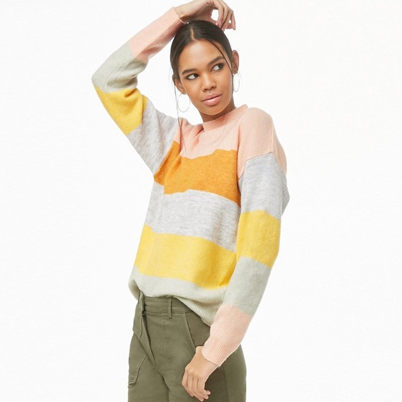 Forever 21 Sweaters - Forever 21 // Colorblock Sweater🌛